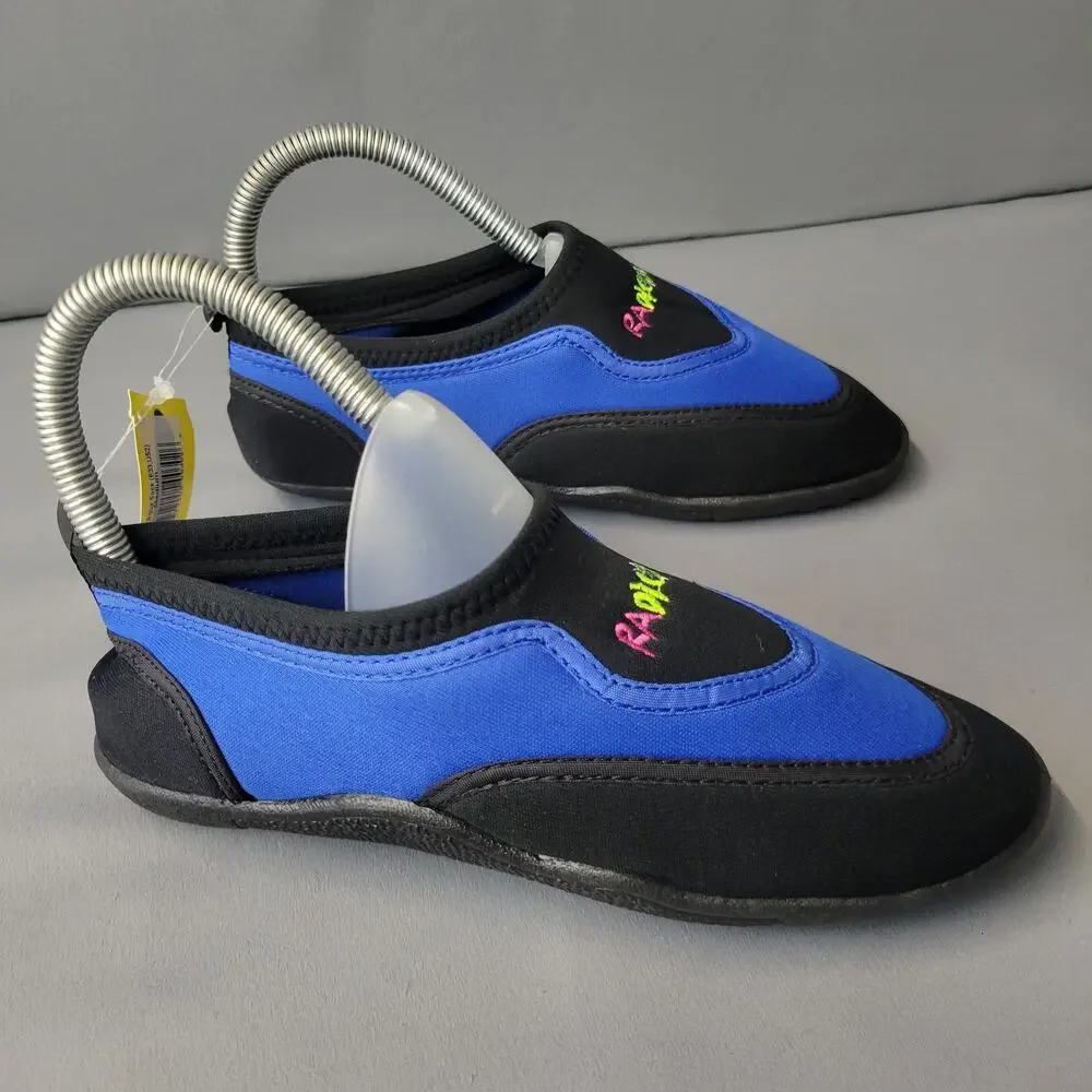 Radicool Aqua Water Shoes Boys Size Medium Water Swim Beach SPF Swim Shoes NEW